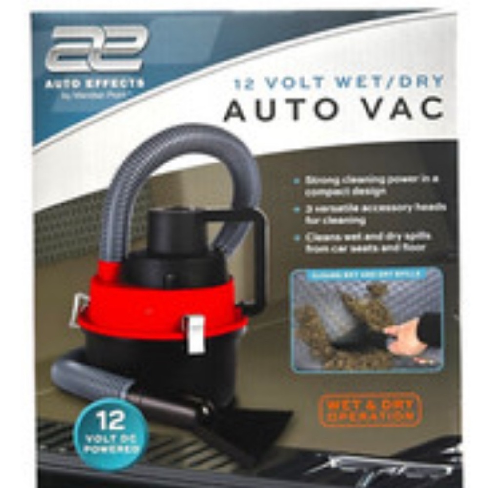 Auto Effects 12 Volt Wet/Dry Auto Vac